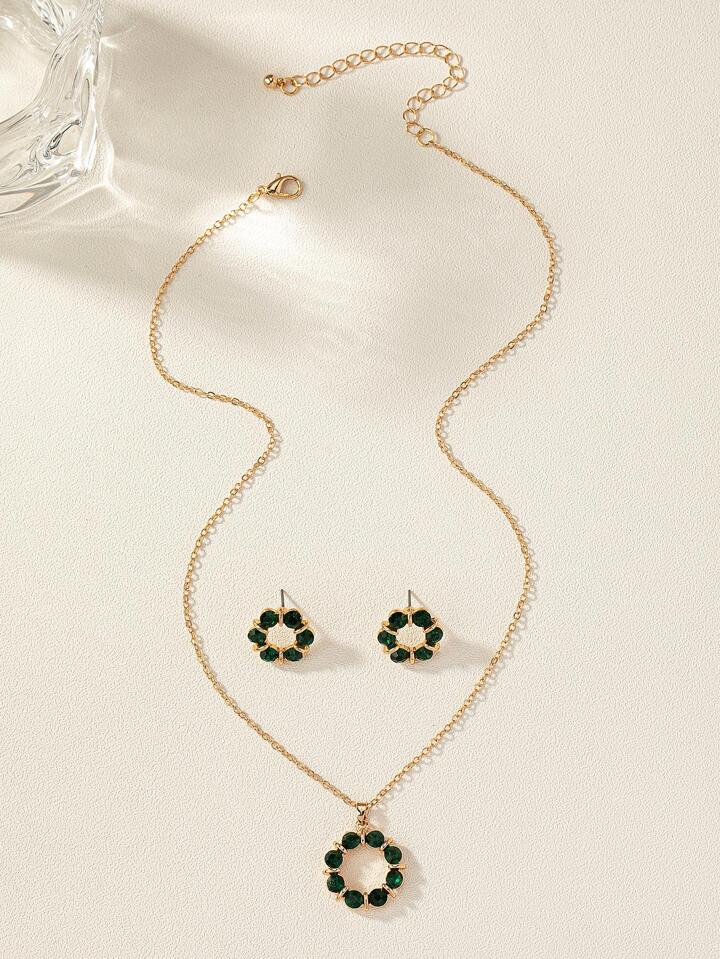 Elegant 3ps Pendant set