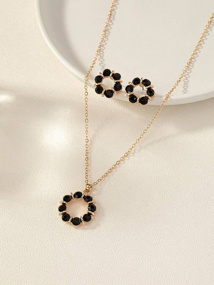 Elegant 3ps Pendant set