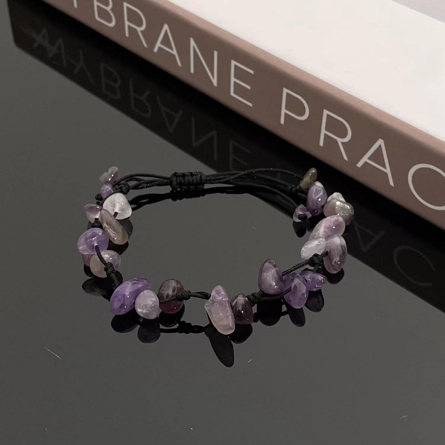 Beads Weave Gemstone Bracelet