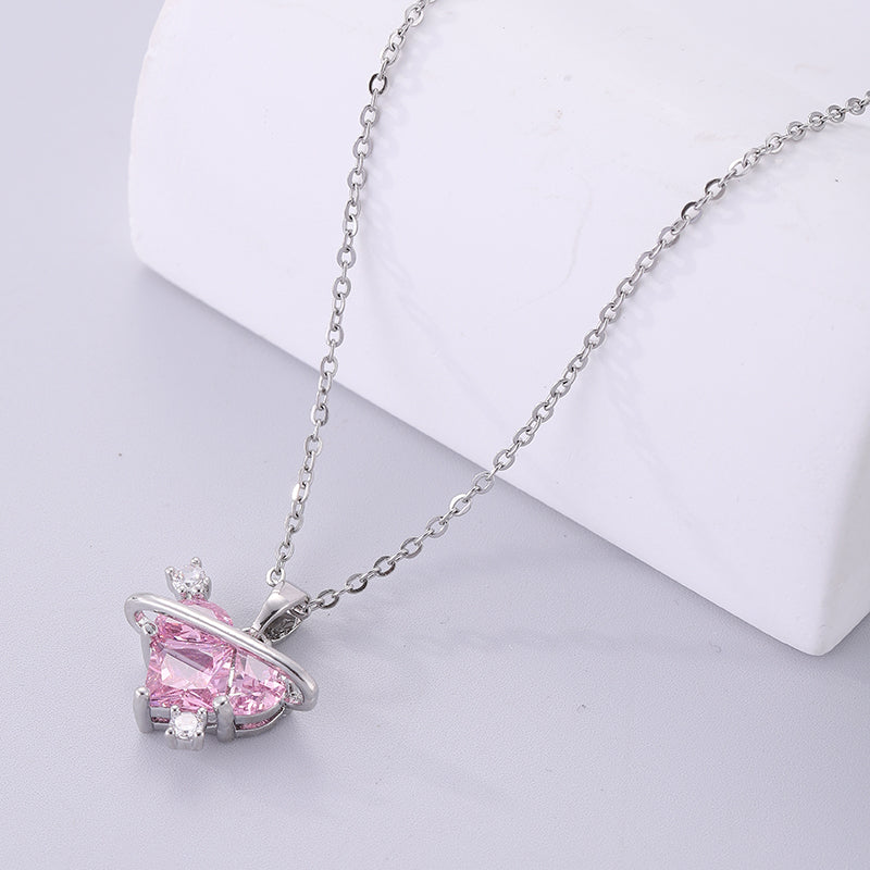 Crystal Heart Pendant