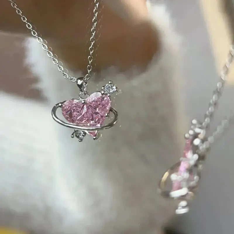 Crystal Heart Pendant
