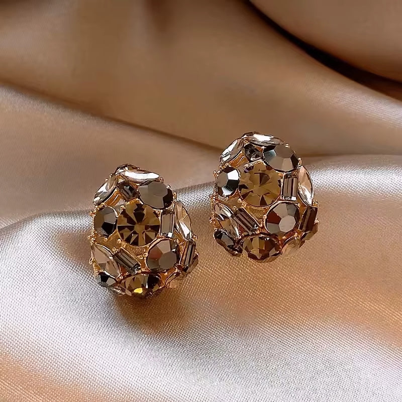 Half-Circle Curved Earrings