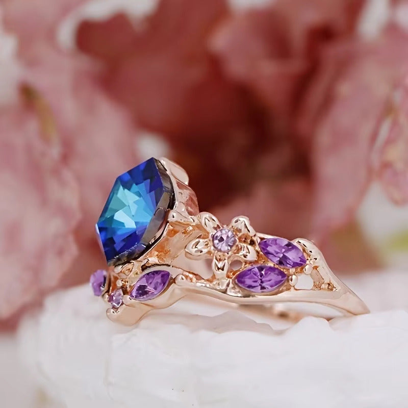 Gorgeous Flower Vine Ring