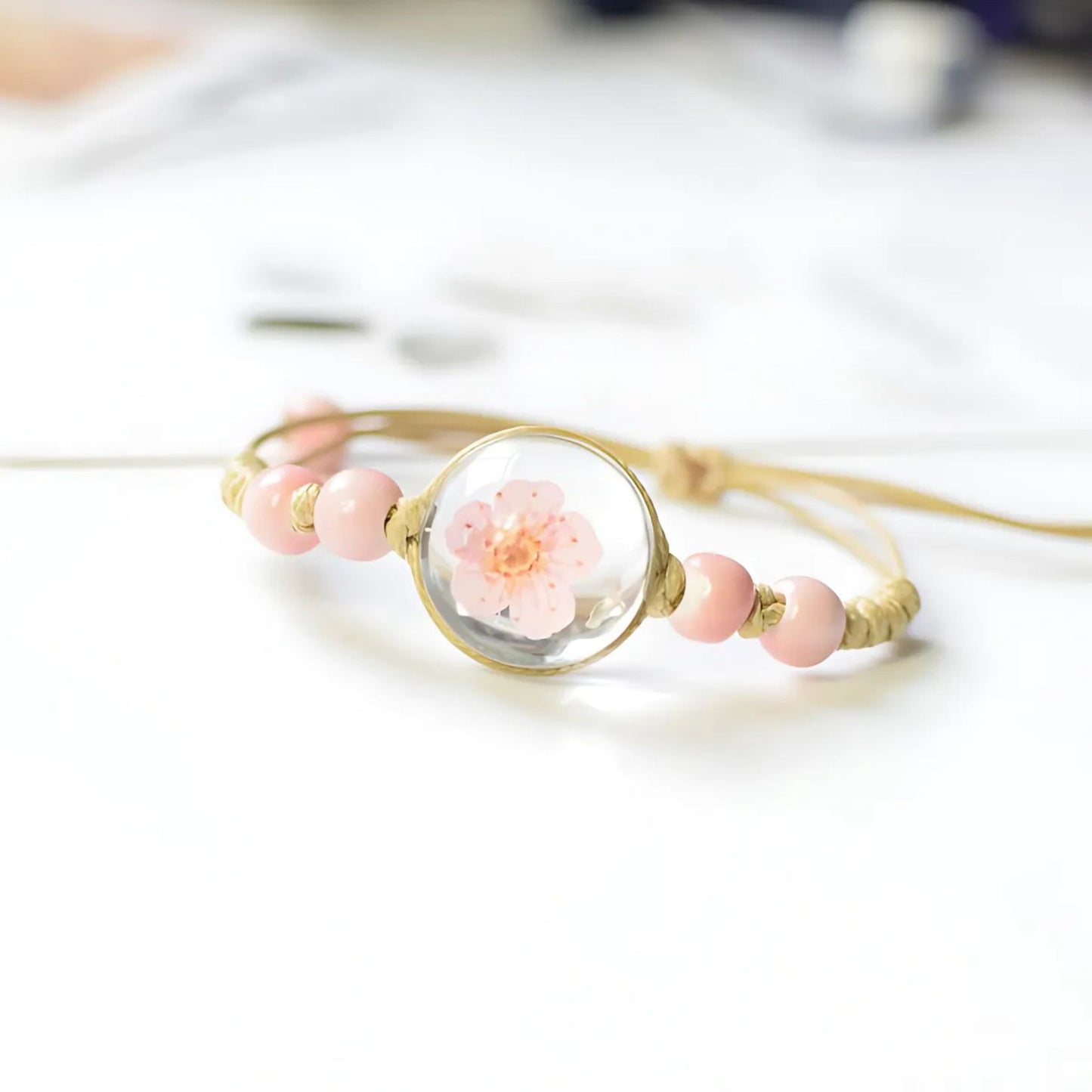 Glass Ball Bracelet
