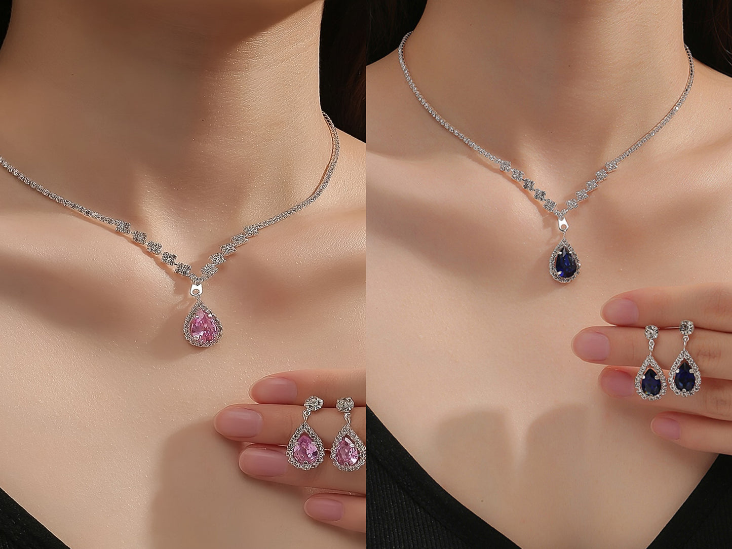Luxury Necklace & Earrings Set
