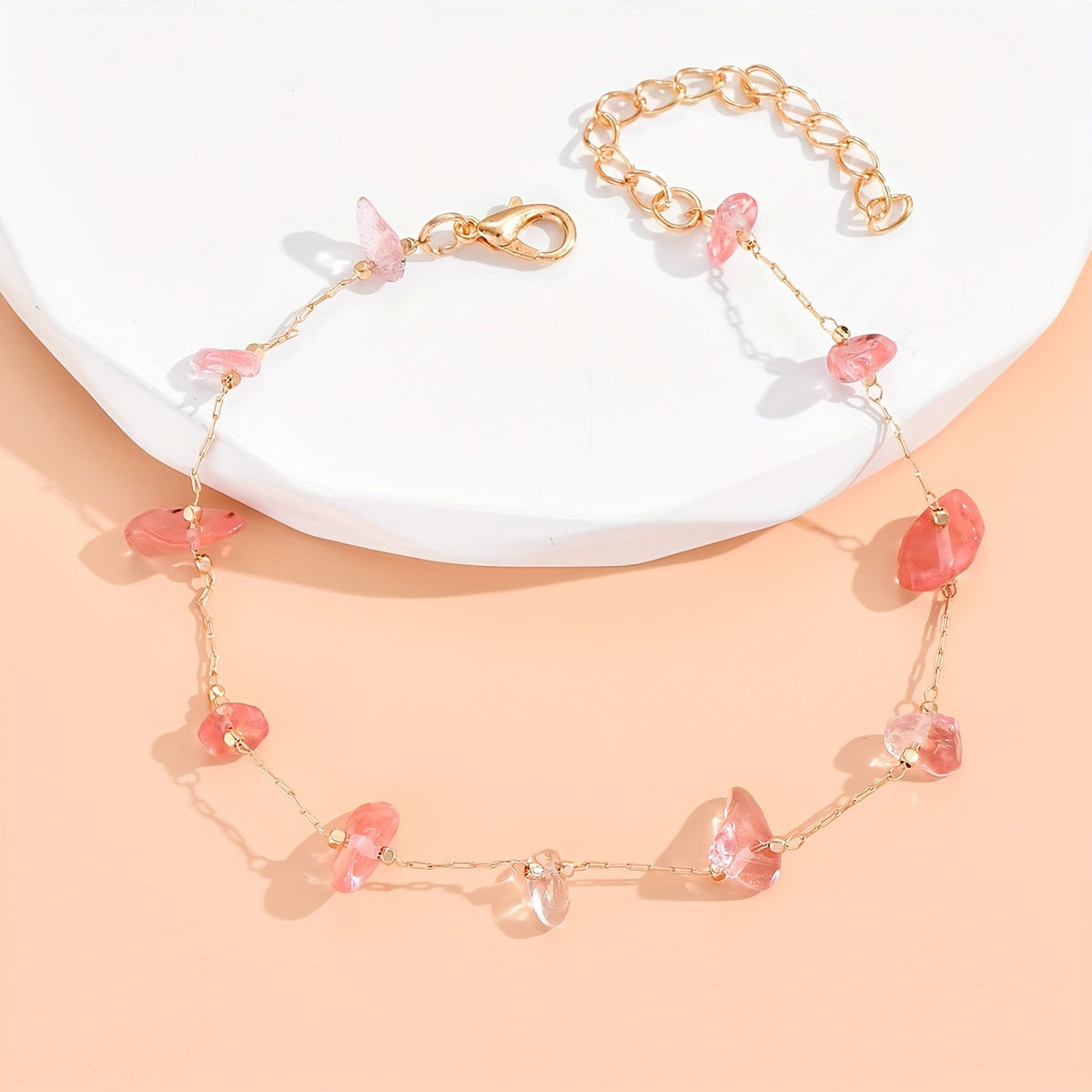 Natural Beaded Anklets