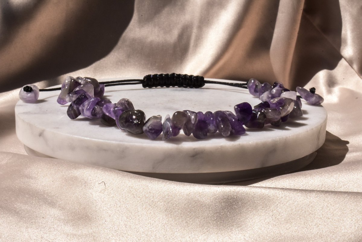 Beads Weave Gemstone Bracelet