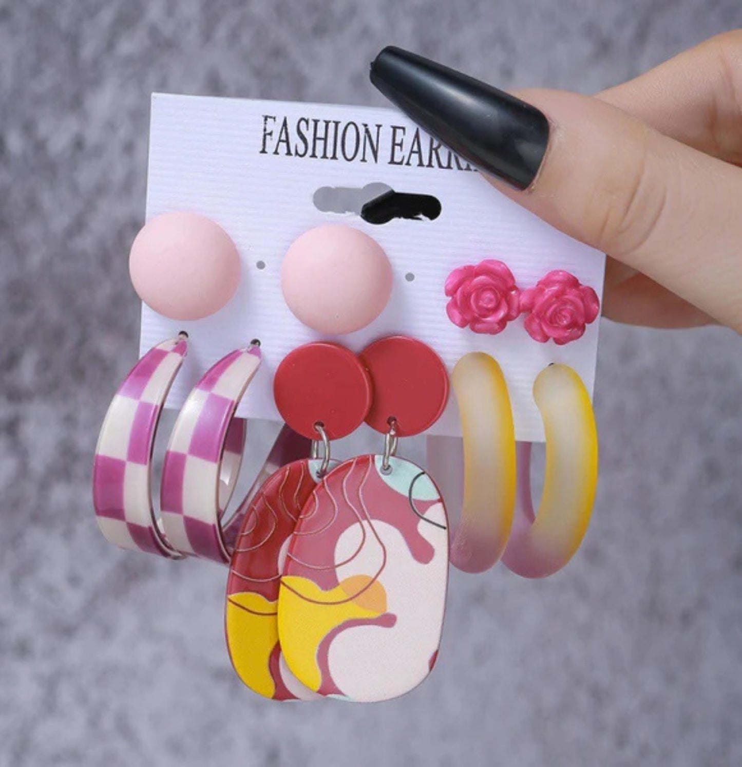 Trendy Print Earrings