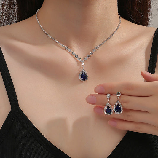 Luxury Necklace & Earrings Set