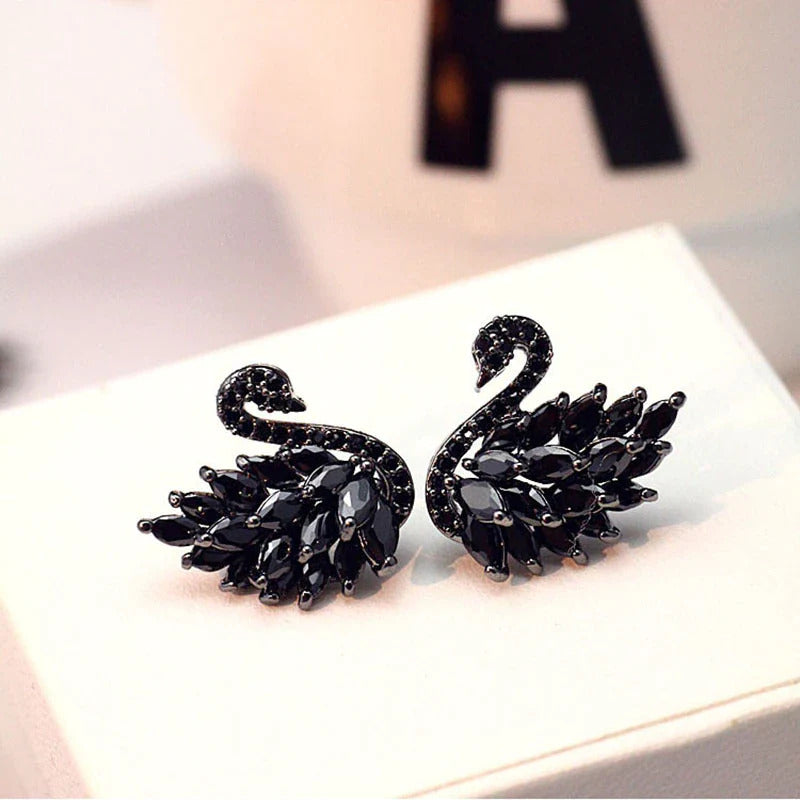 Luxury Swan Earrings