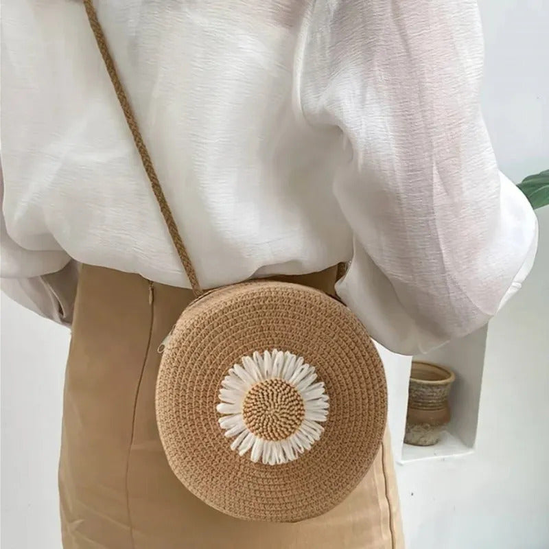 Flower Circle Style Bag