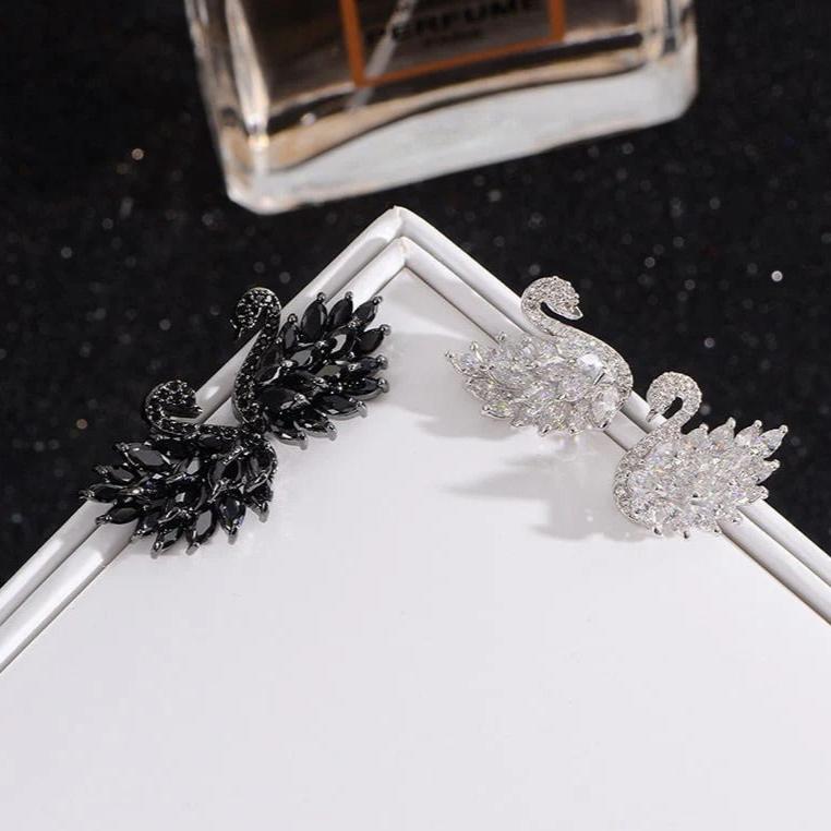 Luxury Swan Earrings