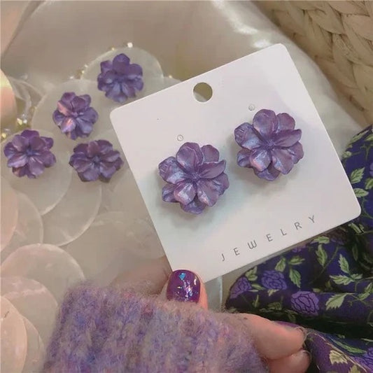 Aesthetic Flower Earrings